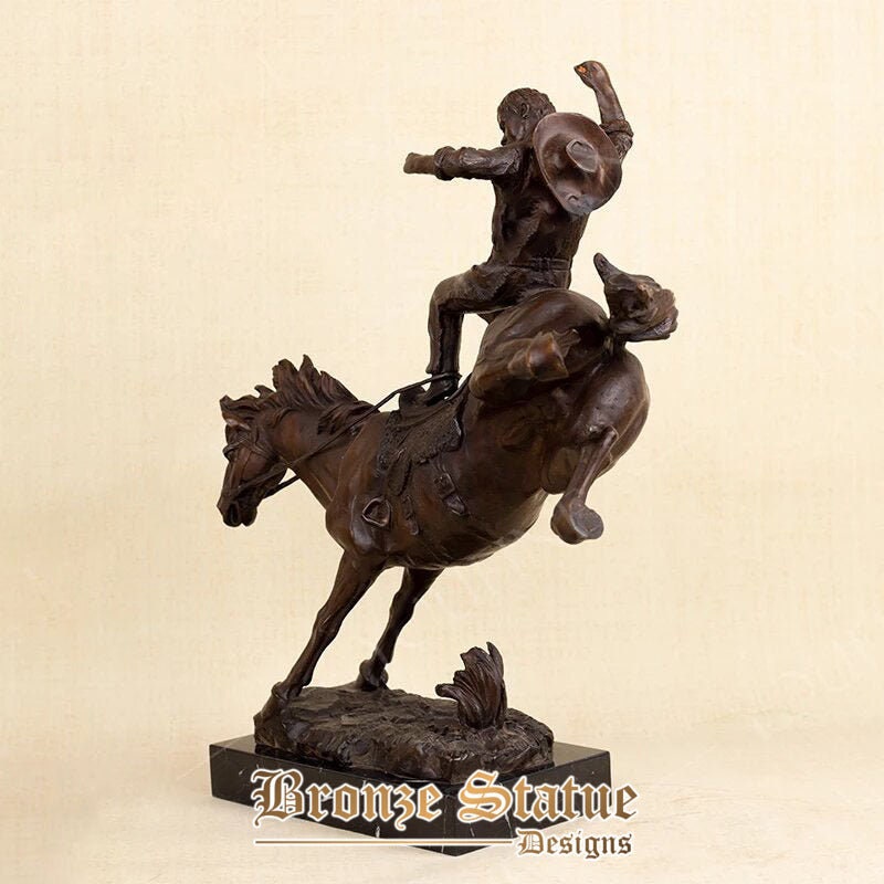 18in | 48cm | bronze horse sculpture bronze horse racing statue famous classical art figurine for home decor ornament crafts gift