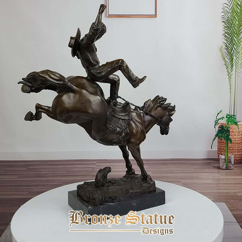 Bronze horse racing sculpture bronze racehorse statue animal sculptures with marble base for garden home modern art office decor