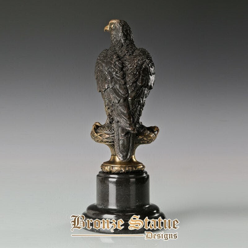 Arab eagle statue sculpture bronze brass hot casting animal art upscale office decor birthday gift