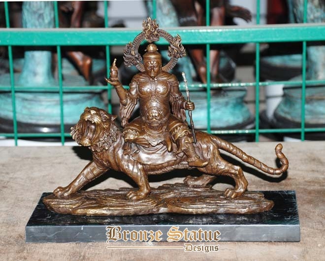Religion sculpture bronze buddha statue vaisravana bishamon art decoration bronze tibetan buddha boundless wisdom god