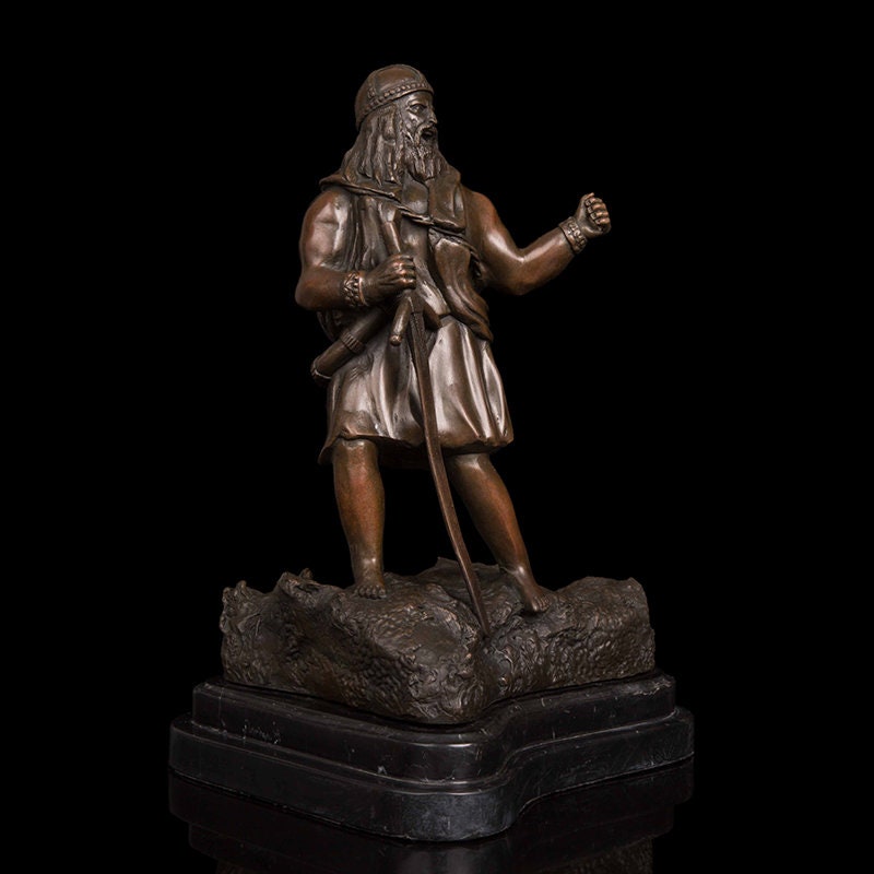 Mongolian Soldier | Bronze Warrior | Military Sculpture