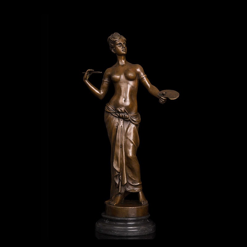 Naked Lady | Playing Instrument | Music Sculpture