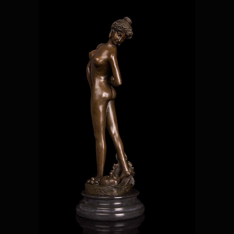 Naked Lady Sculture | Nude Bronze Statue | Erotic Female