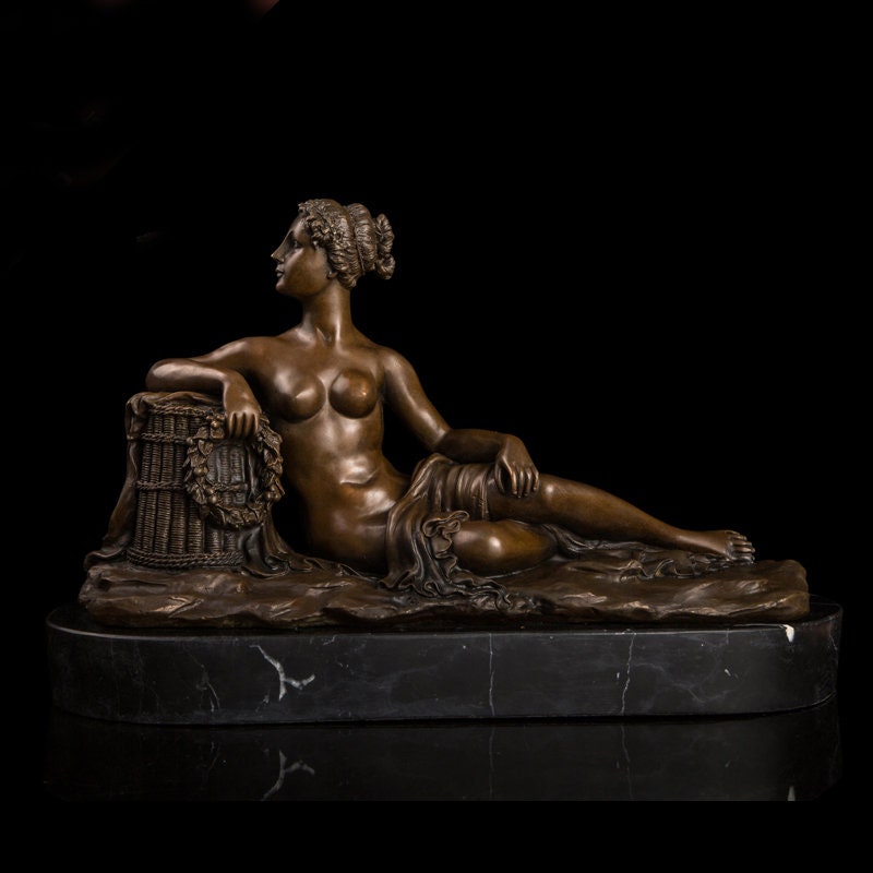 Naked Lady | Nude Bronze Statue | Erotic Sculpture