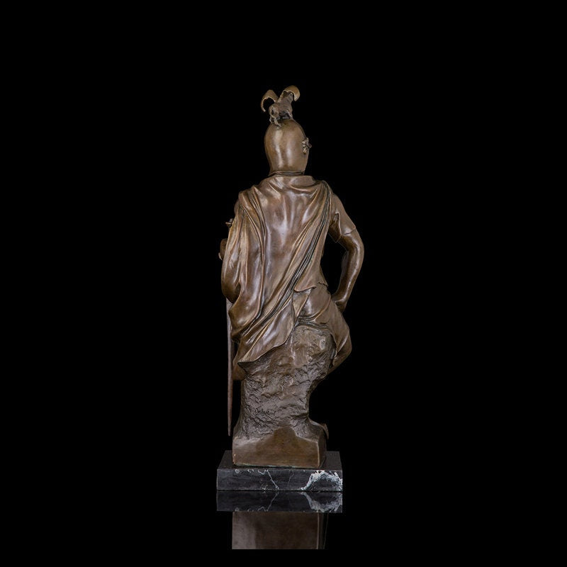 Ancient Warrior | Bronze Statue | Military Sculpture