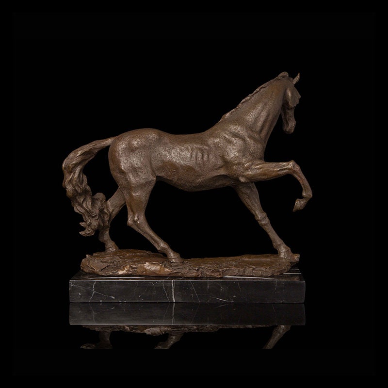 Estátua de Cavalo de Bronze | Escultura de Animais