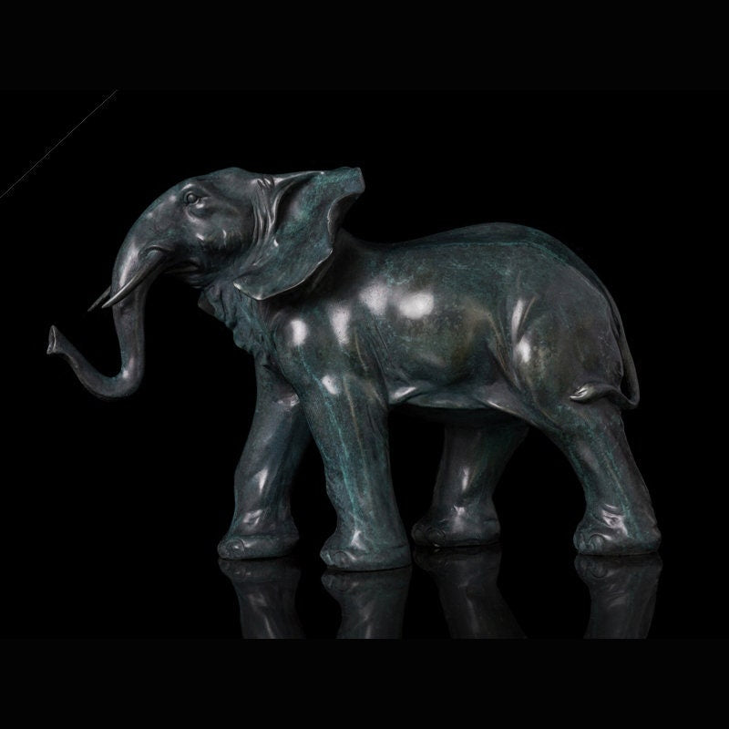 Elephant | Wildlife Statue | Bronze Sculpture | African Animal