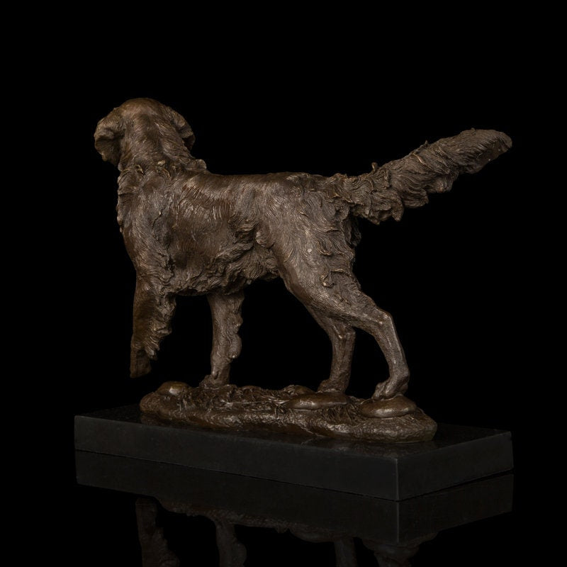Hunting Dog | Bronze Statue | Animal Sculpture