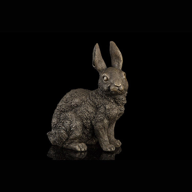 Sitting Rabbit | Bronze Statue | Animal Sculpture