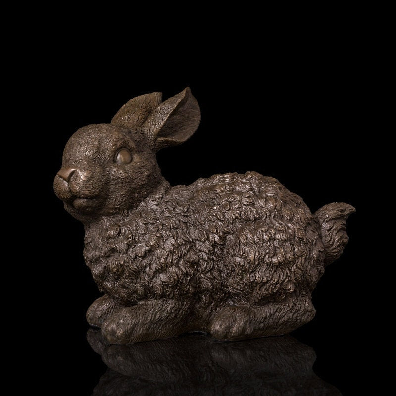 Coelho de Bronze | Escultura Animal | Estátua de bronze