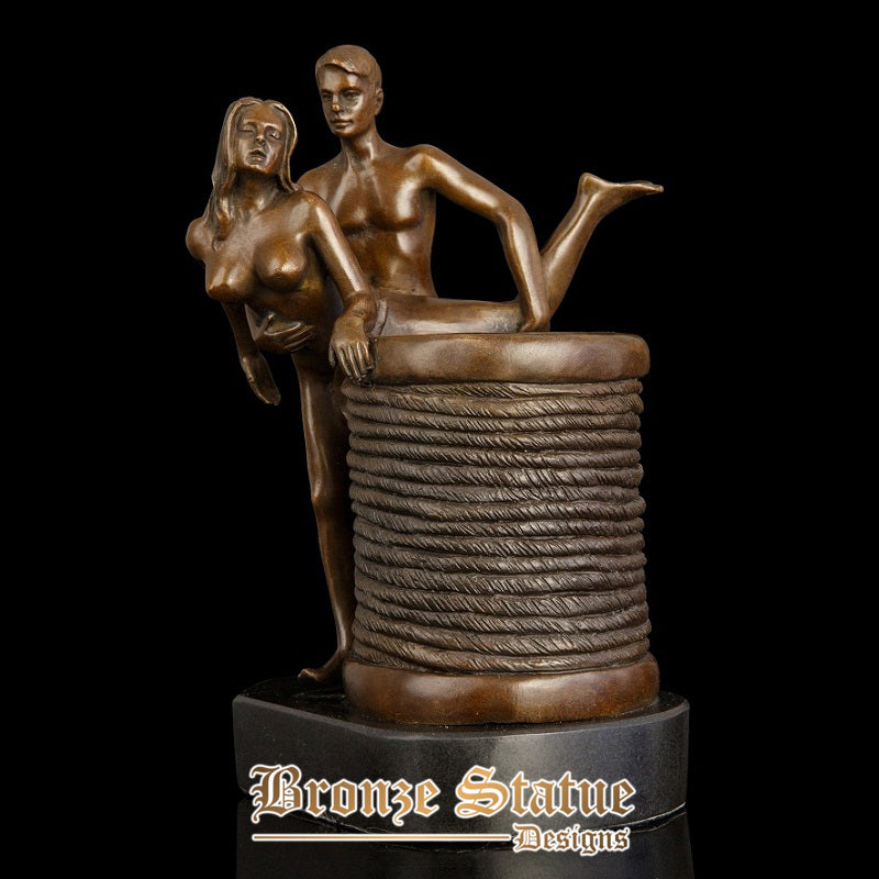 BRONZES-Erotic-Make-Love-Bronze-Statues-Nude-Woman-Man Statue Sculptures-Eroticism-Sexual-love-Lust-Desire Home