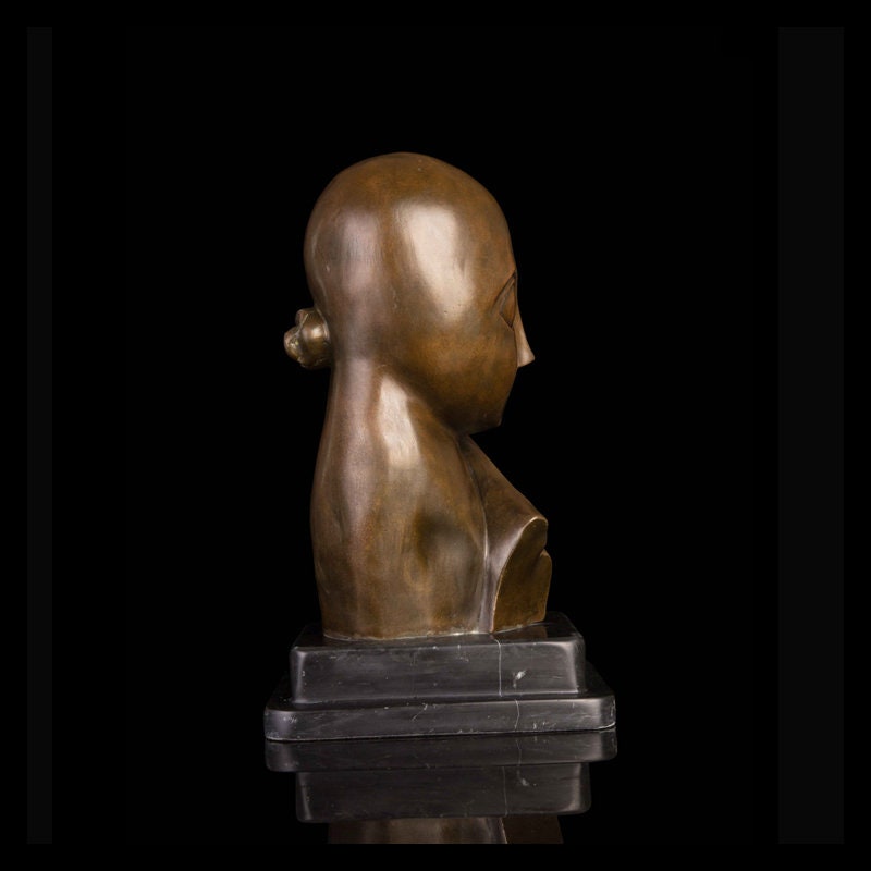 Mlle·Pogany Bronze Statue | Constantin Brancusi | Abstract Sculpture