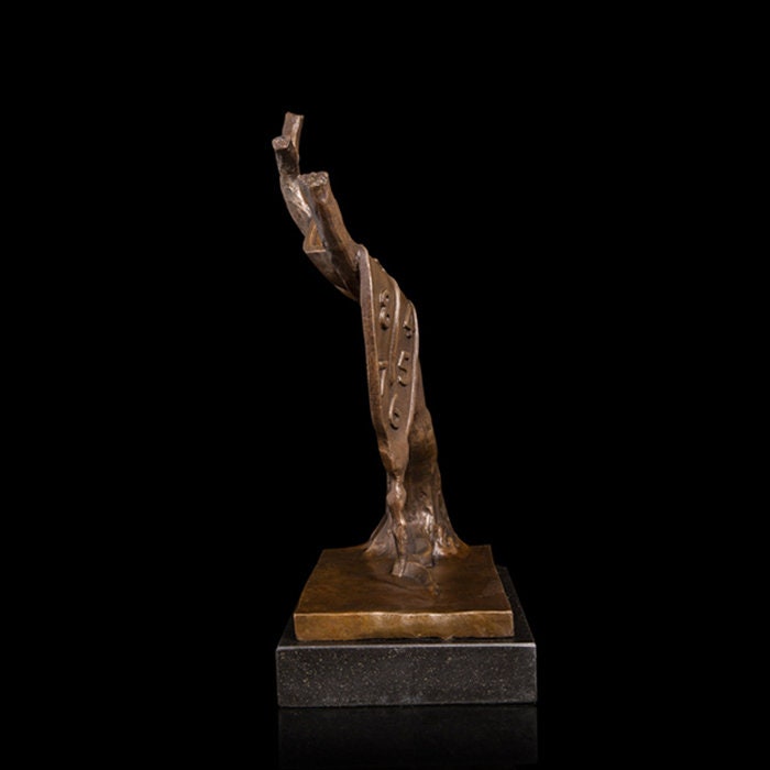 Profile of Time | Salvador Dali | Bronze Statue | Abstract Sculpture