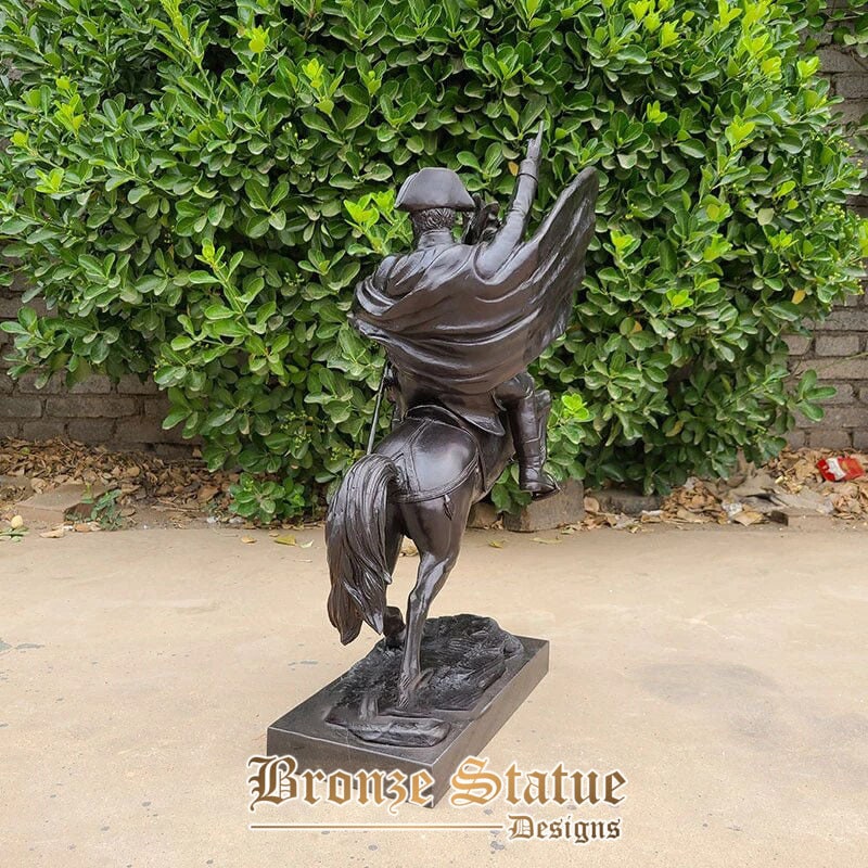 Napolean Decorations Art decor sculpture napoleon bronze statue napoleon bonaparte riding b ...