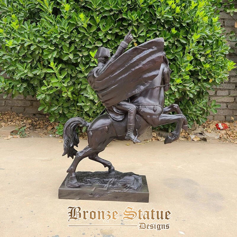 Napolean Decorations Art decor sculpture napoleon bronze statue napoleon bonaparte riding b ...