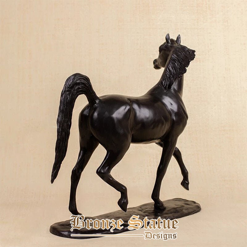 14in | 38cm | bronze horse statue antique bronze horse sculpture bronze casting animal statue for home decoration business ornament gifts