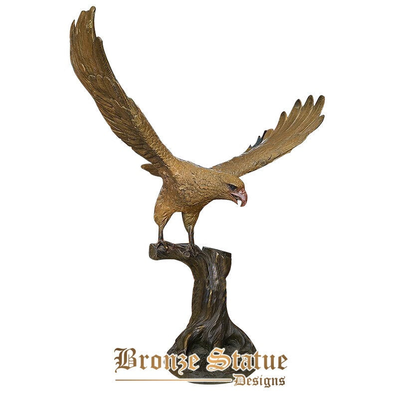 Große Bronze-Adler-Statue, Bronze-Adler-Skulptur, Tier-Bronze-Guss-Kunsthandwerk für Heimdekoration, Ornament-Geschenke