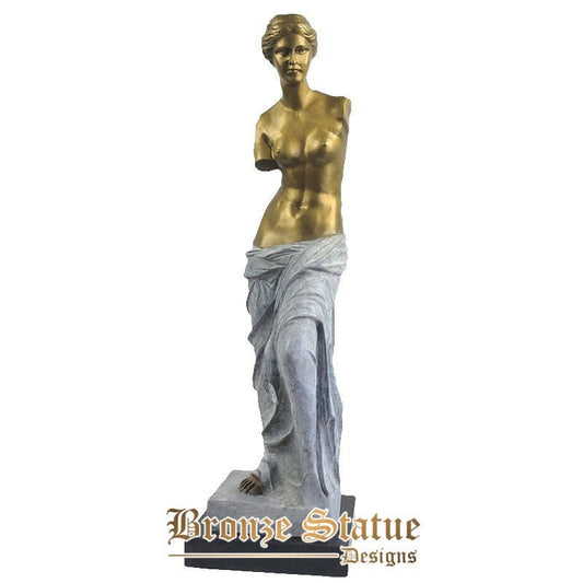 28in | 72cm | bronze venus sculpture nude venus bronze statue famous mythology sculpture home hotel decor ornament classical crafts gifts