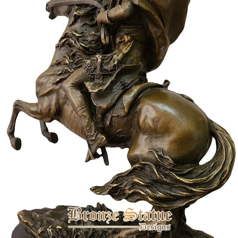 Art decor sculpture napoleon bronze statue napoleon bonaparte riding bronze sculpture french famous emperor statue art home deco