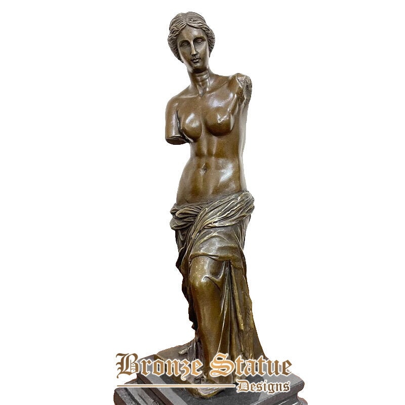 Bronze venus sculpture bronze venus statue greek roman mythology figure for home hotel decoration ornament famous bronze crafts