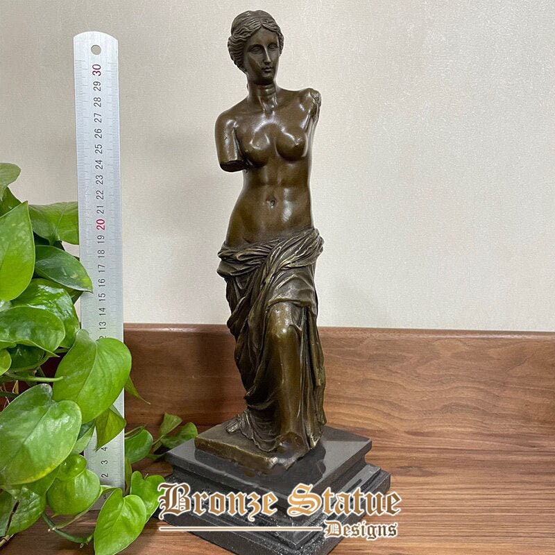 Bronze venus sculpture bronze venus statue greek roman mythology figure for home hotel decoration ornament famous bronze crafts