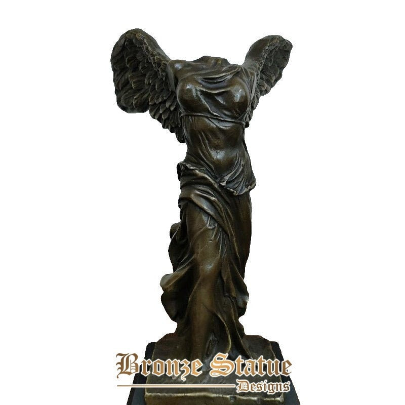 Angelo in bronzo scultura di venere splendidamente dea venere statua in bronzo scultura di venere angelo alato senza testa per l'arredamento della casa