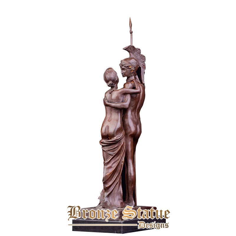 23in | 58cm | bronze apollo and daphne sculpture greek god sculpture apollo and daphne statue mythology figurine for art home decor