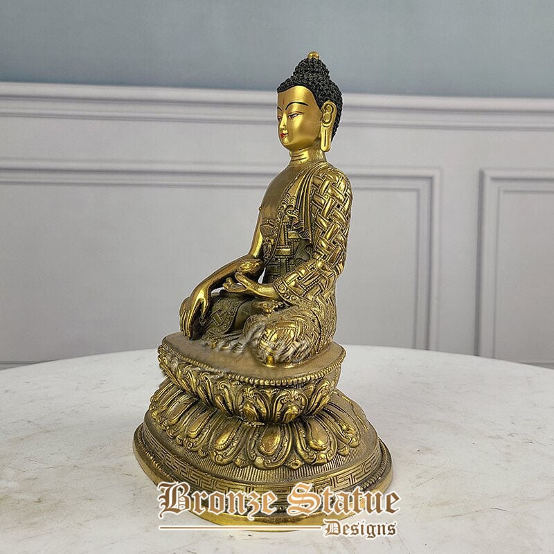 8in | 22cm | bronze buddha statues bronze buddhist sculpture collection cast crafts tibetan buddhism figurine indoor decoration ornament