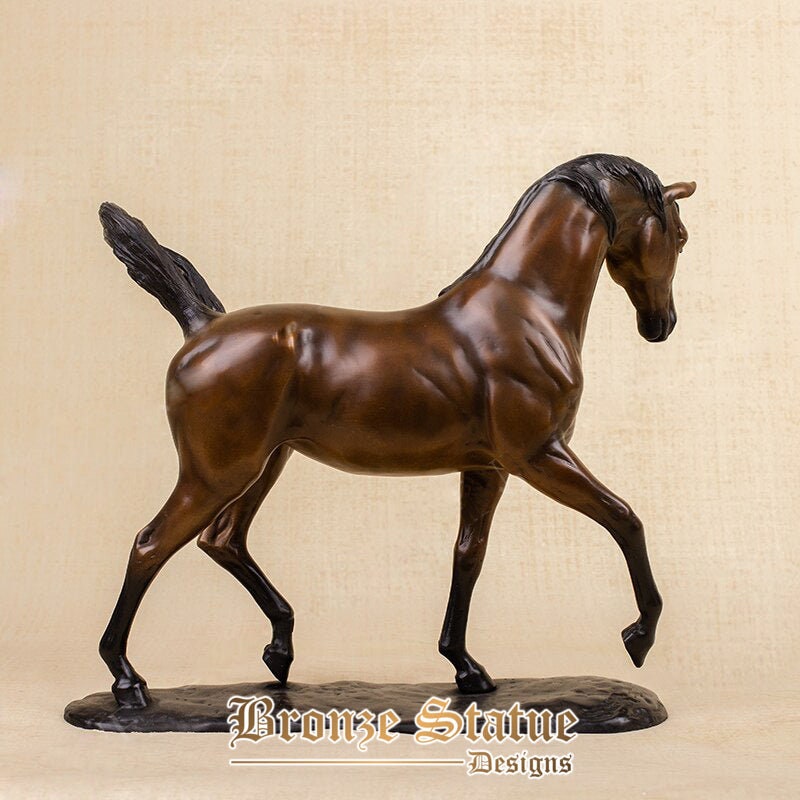Real bronze horse sculpture bronze horse statue modern classic handmade horse statues animal art sculpture home office decor