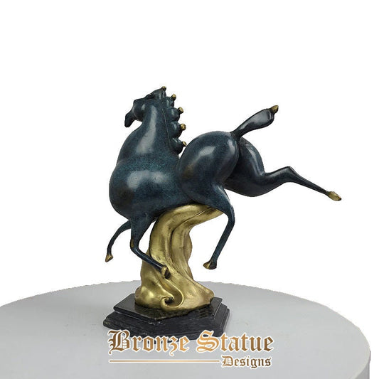 Bronze horse sculpture animal sculptures bronze horse statue horse standing animal sculptures for garden home office decoration