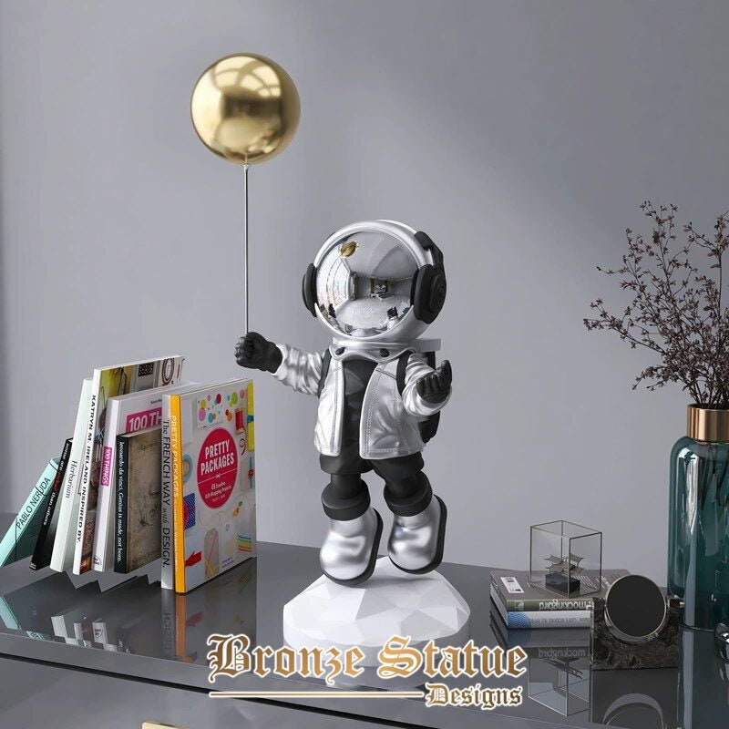 Astronaut craft sculpture statue nordic home decoration luxury large ornaments astronaut resin figurines modern desk art gifts