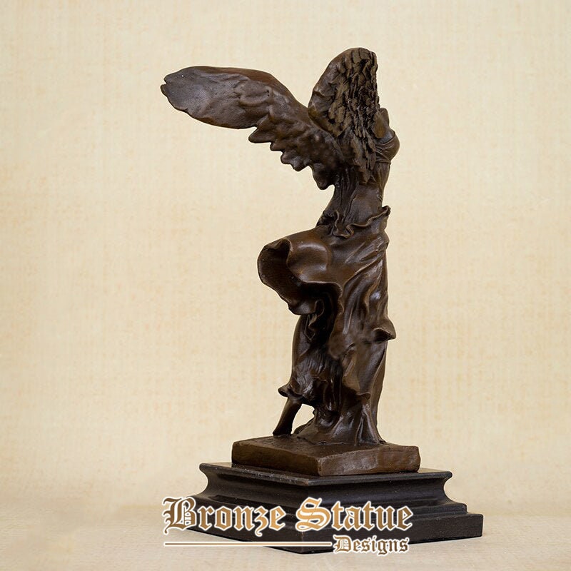 11in | 28cm | bronze goddess statue the winged victory of samothrace bronze sculpture famous bronze crafts for gifts home decor ornament