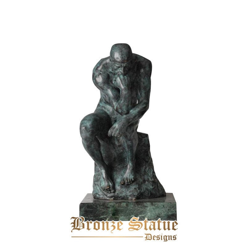 The Thinker Statue Sculpture By Rodin Bronze Replica Classical Nude Th the-thinker-statue-sculpture-by-rodin-bronze-replica-classical-nude-th