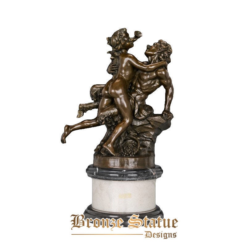 Greek couple lovers statue sculpture bronze hot casting antique vintage art anniversary gift home decor large