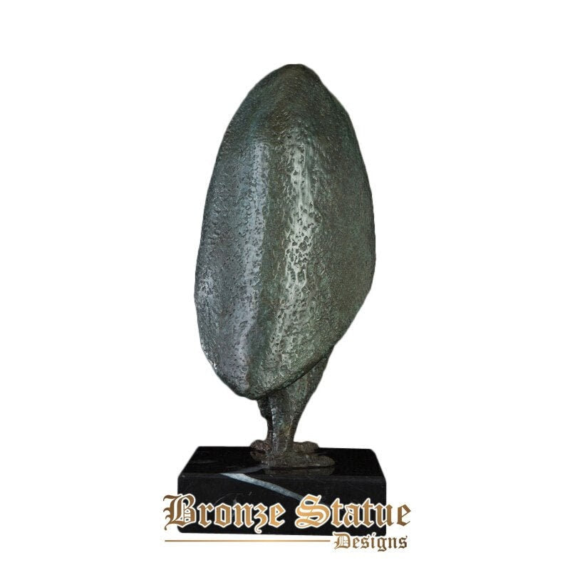 Sea girl statue sculpture hot cast bronze marble base high-end home decoration collectible figurine