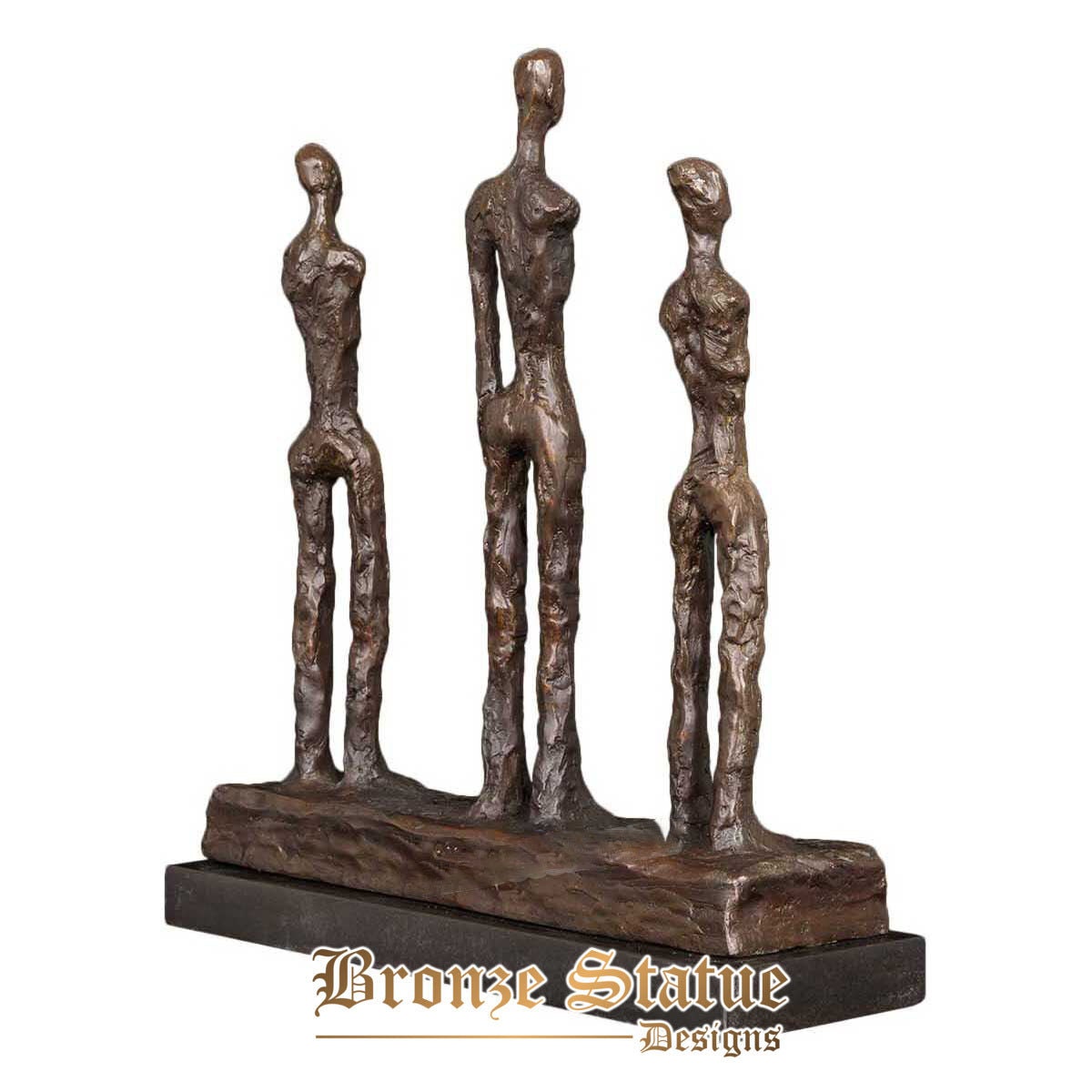 Bronze famous statue giacometti sculpture art replica collectible figurine home indoor decor gifts