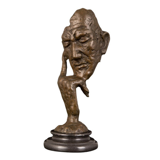 Thinking Man Abrstract Sculpture | Augustine Rodin | Bronze Statue