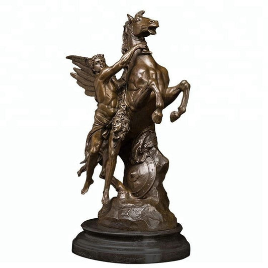 Perseus Bronze Statue | Greek Mythology Sculpture | Mythical Statue