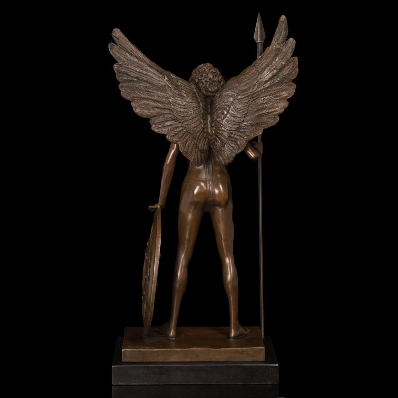 Athena Bronze Statue | Greek Goddess of Wisdom | Mythical Sculpture