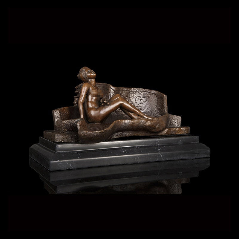 Naked Table Decor | Nude Bronze | Sexy Sculpture