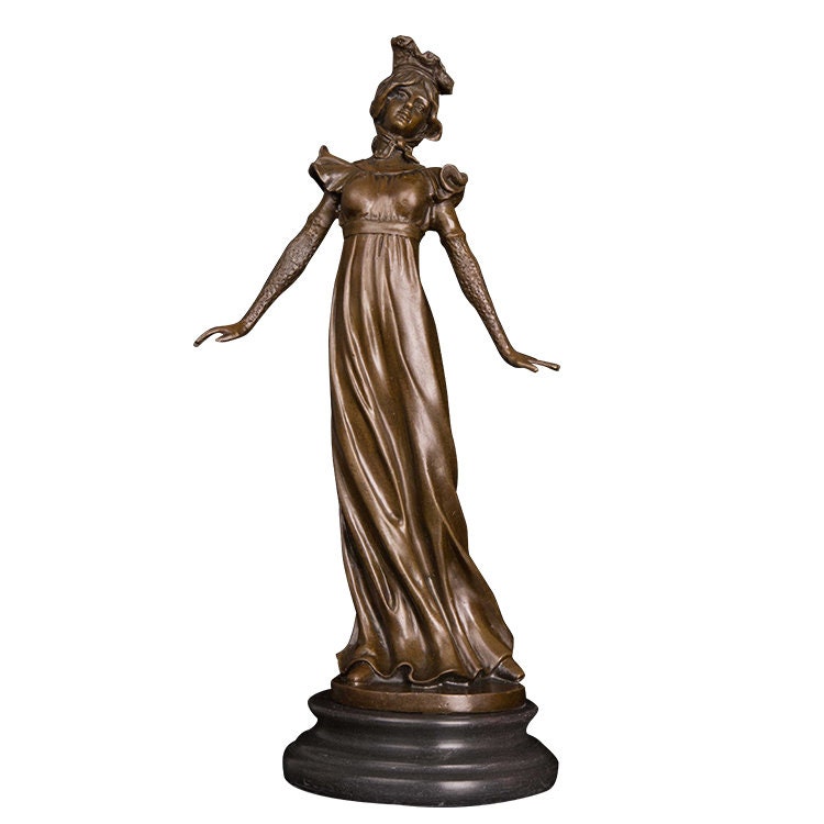 Beautiful Lady | Elegant Lady | Bronze Statue