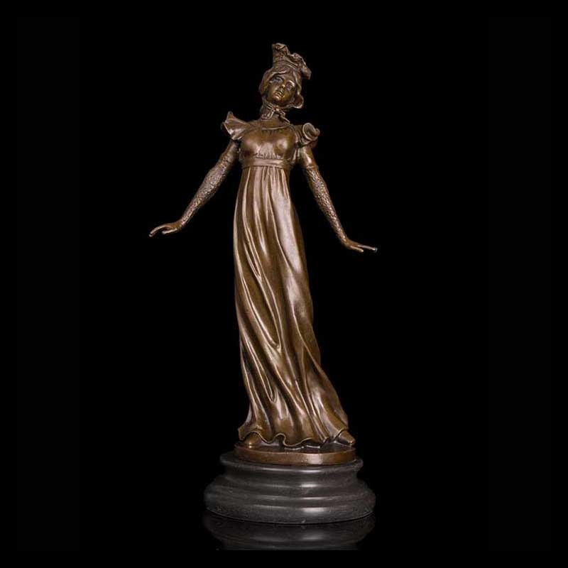 Beautiful Lady | Elegant Lady | Bronze Statue