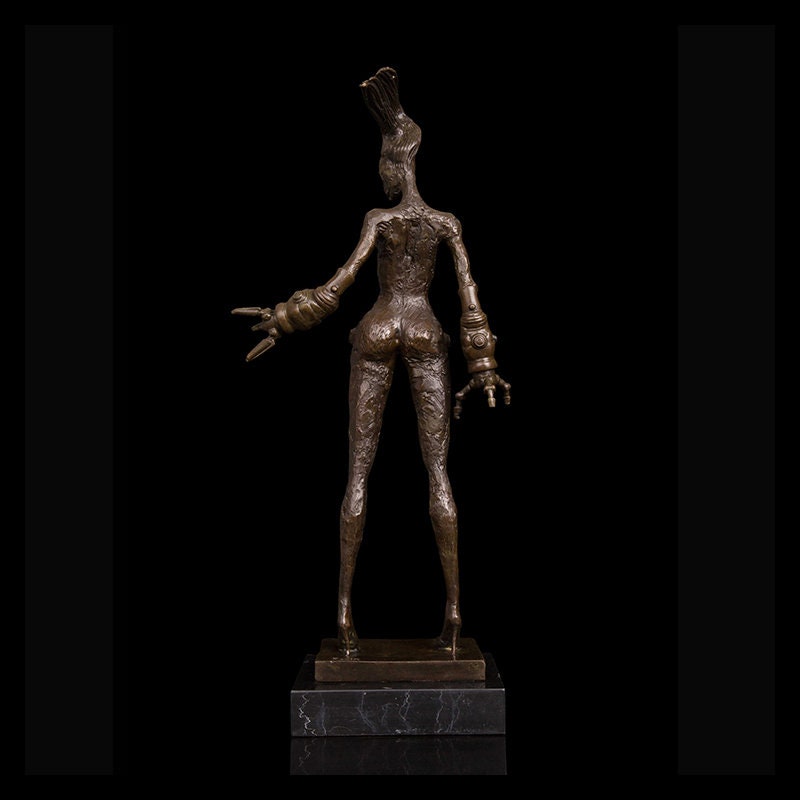 Abstract Anime Character | Bronze Figurnine