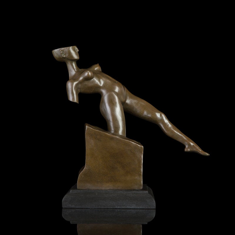 Nude Abstract Bronze Female | Body Trunk Sculpture