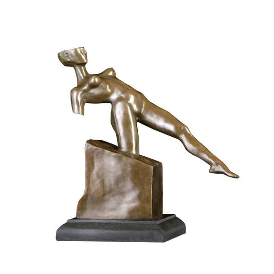 Nude Abstract Bronze Female | Body Trunk Sculpture