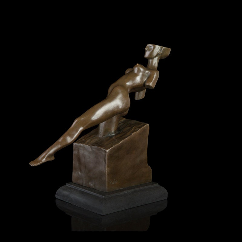 Nude Abstract Bronze Female | Body Trunk Sculpture