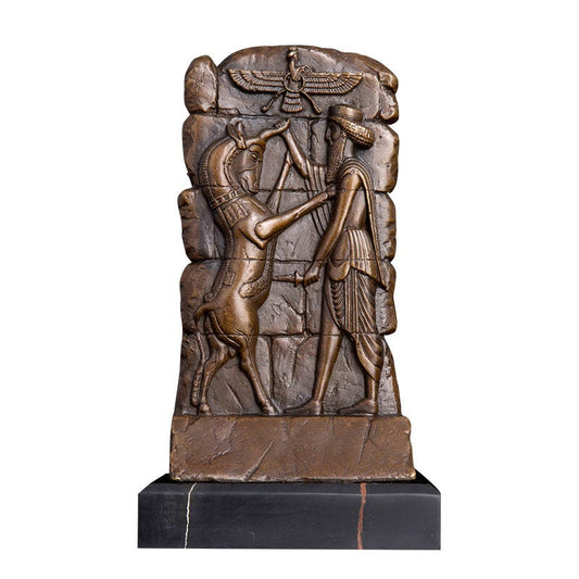 Zoroastrianism Sculpture | Bronze Statue | Ancient Statue | Religous Statue