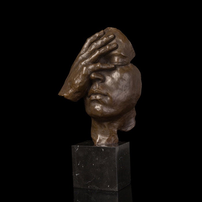 Resignation | Salvador Dali | Bronze Statue | Abstract Sculpture