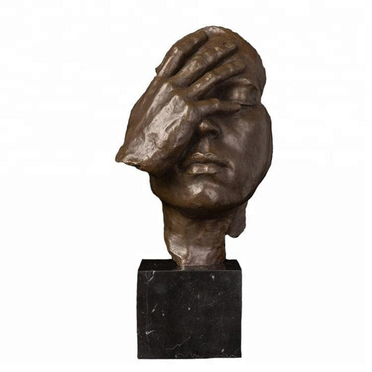 Resignation | Salvador Dali | Bronze Statue | Abstract Sculpture
