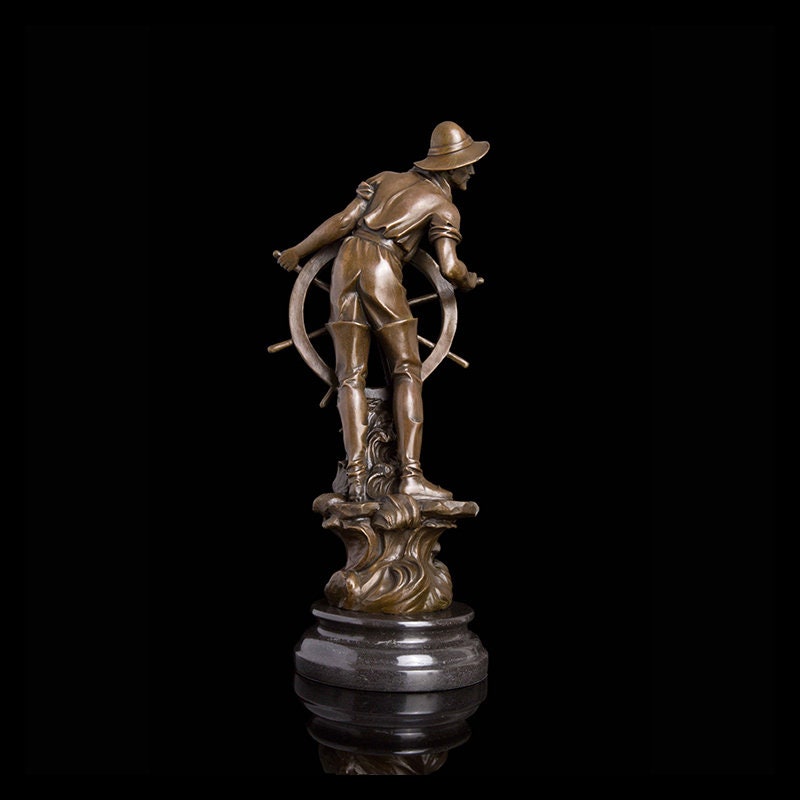 Ships Captain | Sailor | Ocean | Bronze Statue